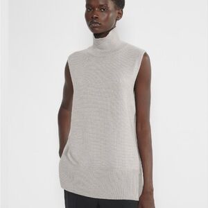NWT Aritzia Successor Merino Wool Sleeveless Turtleneck